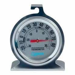 Cuisena Fridge And Freezer Thermomtr Stainless Steel