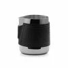 Coffee Culture Stainless Steel Milk Frothing Jug With Black Silicone Sleeve 350mL