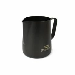Coffee Culture Matte Black Stainless Milk Frothing Jug 350mL