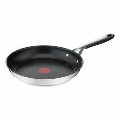 JAMIE OLIVER By Tefal Kitchen Essentials Stainless Steel Frypan 28 Cm -Kitchen & Dining Sales BP641690 nc