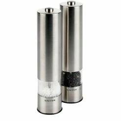 Salter Electronic Salt And Pepper Mill Set