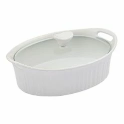 Corningware French White Ovenware Oval Casserole 1.4L