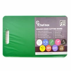 Chef Inox Como Cutting Board Green 23 X 38 Cm