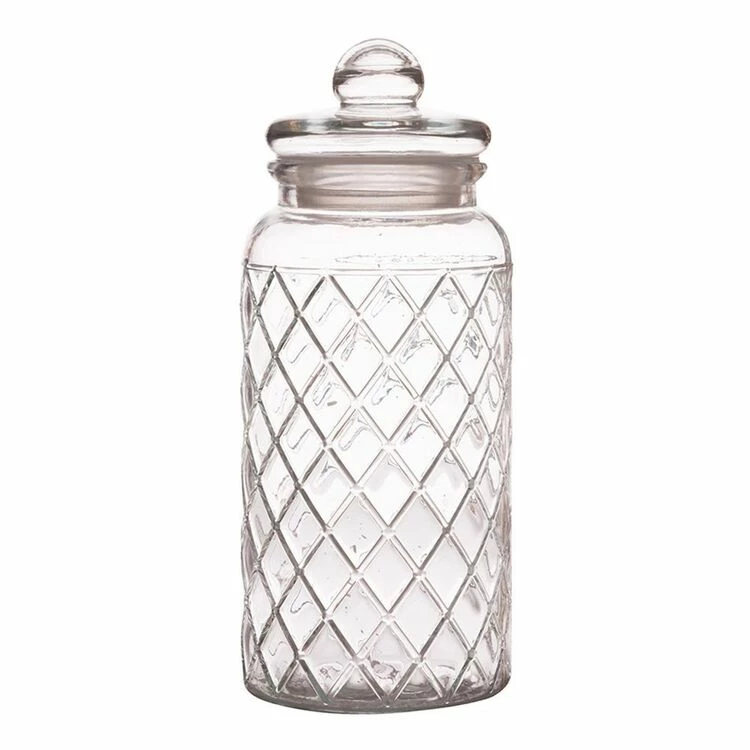 Casa Domani Trellis Storage Jar 1.5L 1 Casa Domani Trellis Storage Jar 1.5L