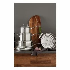 Scanpan Impact Stainless Steel 5-Piece Cookset