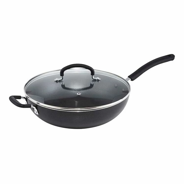 Tefal Specialty PTFE Wok And Lid 32cm 2 Tefal Specialty PTFE Wok And Lid 32cm - Image 2
