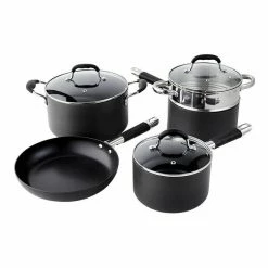 Smith & Nobel Elite 5-Piece Hard Anodised Cookset