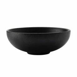 Maxwell & Williams Caviar Coupe Bowl 15.5 X 6cm Black