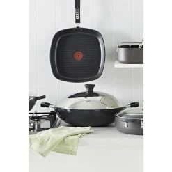 Tefal Large Wok With Stainless Steel Lid 36cm