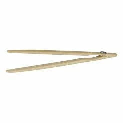 Avanti Bamboo Toast Tongs With Magnet