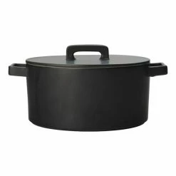 Maxwell & Williams Epicurious Round Casserole 1.3L Black