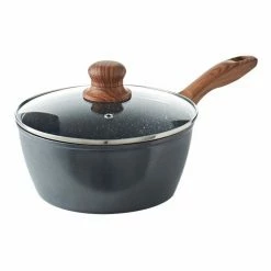 Smith & Nobel Woodlands 20cm Aluminium Saucepan With Lid