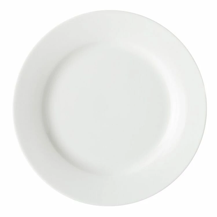 Maxwell & Williams White Basics Rim Entree Plate 23cm 1 Maxwell & Williams White Basics Rim Entree Plate 23cm