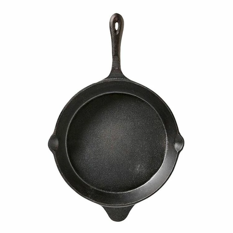 Smith & Nobel Raw Cast Iron Skillet 30cm 1 Smith & Nobel Raw Cast Iron Skillet 30cm