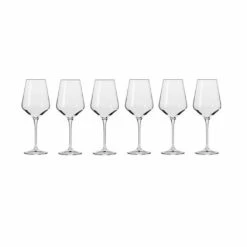 Krosno Avant-Garde 6-Piece Wine Glass 390mL