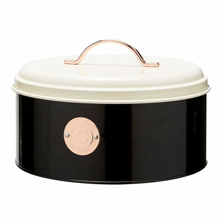 Heirloom Goods Round Badge Round Cake Tin 24.5x15cm 1 Heirloom Goods Round Badge Round Cake Tin 24.5x15cm