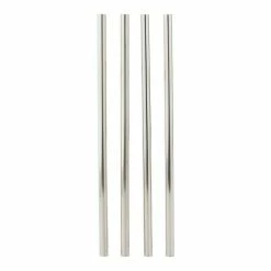 Smith & Nobel Stainless Straws With Cleaning Brush 10cm