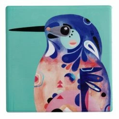 Maxwell & Williams Pete Cromer Coaster 9.5cm Kingfisher