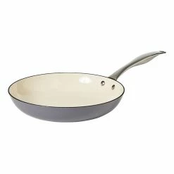 Smith & Nobel Lightweight Cast Iron Fry Pan 28cm Grey