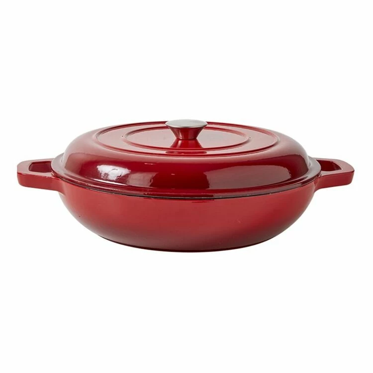 Smith & Nobel Traditions Braiser 4.5L Red 1 Smith & Nobel Traditions Braiser 4.5L Red