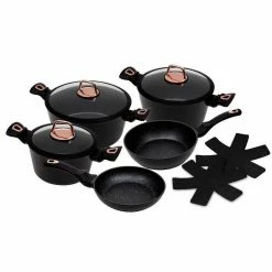 Taste The Difference Black Rose 10-Piece Cookset