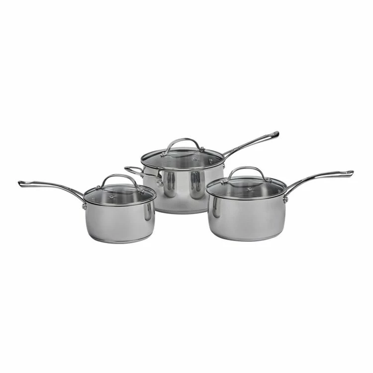 Swiss Diamond Premium Steel 3-Piece Cookset 3 Swiss Diamond Premium Steel 3-Piece Cookset - Image 3