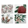 Maxwell & Williams Royal Botanic Gardens 4-Piece Cork Back Placemat 34 X 26.5 Cm