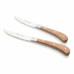 Stanley Rogers Pistol Grip 4-Piece Woodland Steak Knife Set