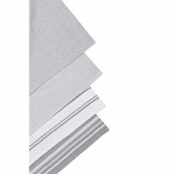Smith & Nobel Provence 4 Pack Tea Towel Grey 45 X 70 Cm