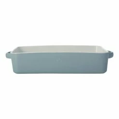 Casa Domani Moderna Rectangular Baker 31 X 21 Cm Blue