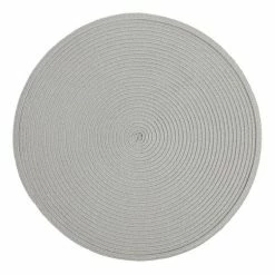 Just Home Maison Round Placemat Mint 38cm