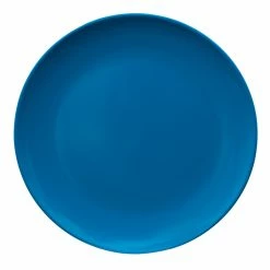 Serroni Melamine Side Plate 25cm Reflex Blue