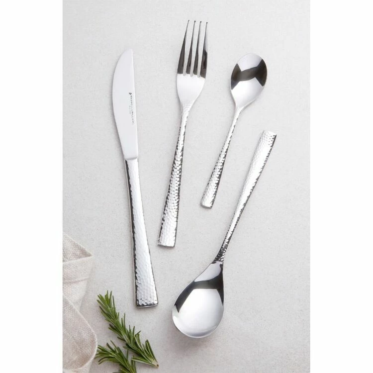 Maxwell & Williams Wayland Hammered 16-Piece Cutlery Set 1 Maxwell & Williams Wayland Hammered 16-Piece Cutlery Set