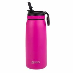 Oasis Double Wall Insulated Sports Bottle With Sipper Lid