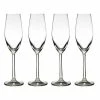 Casa Domani Chiara Champagne Flute 210ml 4 Piece Set