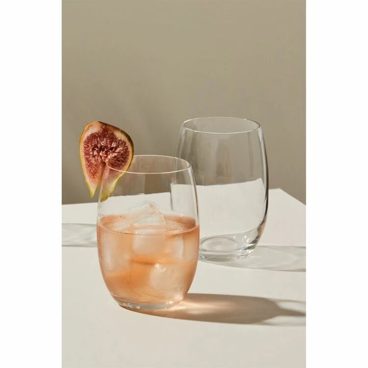 Casa Domani Chiara Stemless Glass 390ml 4 Piece Set 1 Casa Domani Chiara Stemless Glass 390ml 4 Piece Set