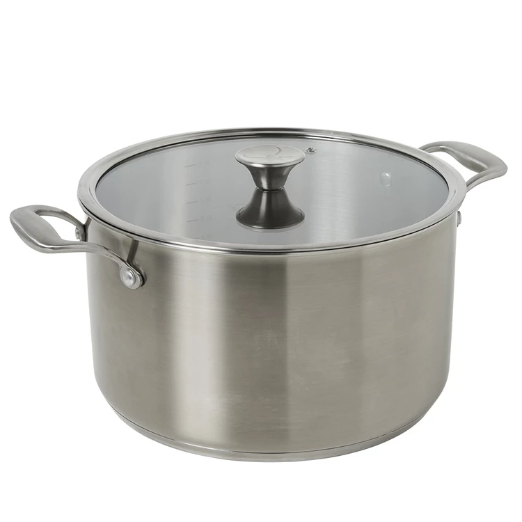 S&N By Miguel Maestre Stainless Steel Stockpot 28cm 1 S&N By Miguel Maestre Stainless Steel Stockpot 28cm