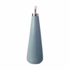 Casa Domani Moderna Oil Or Vinegar Bottle With Stainless Steel Pourer 500mL Blue