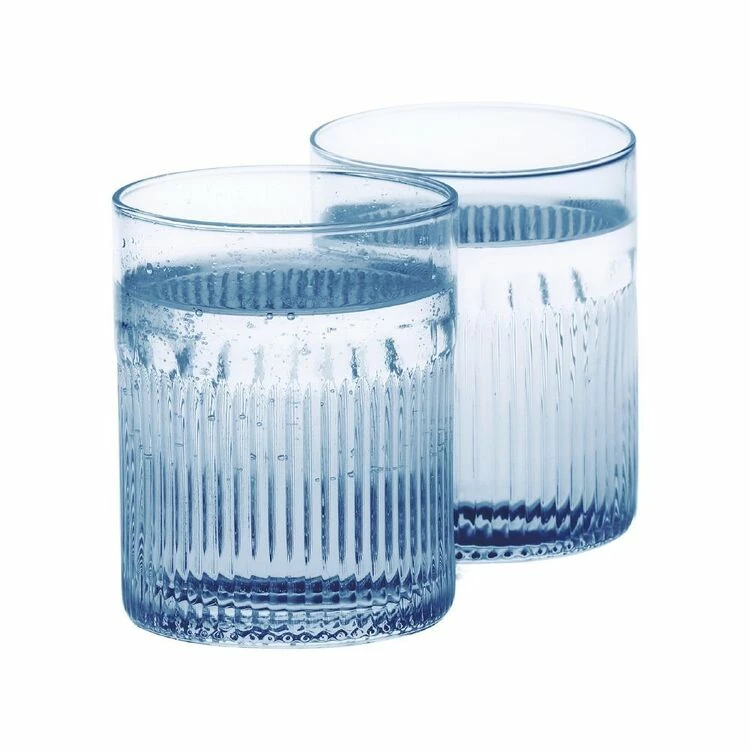 Chyka Home Afternoon Tumbler 4 Piece Set Blue 1 Chyka Home Afternoon Tumbler 4 Piece Set Blue
