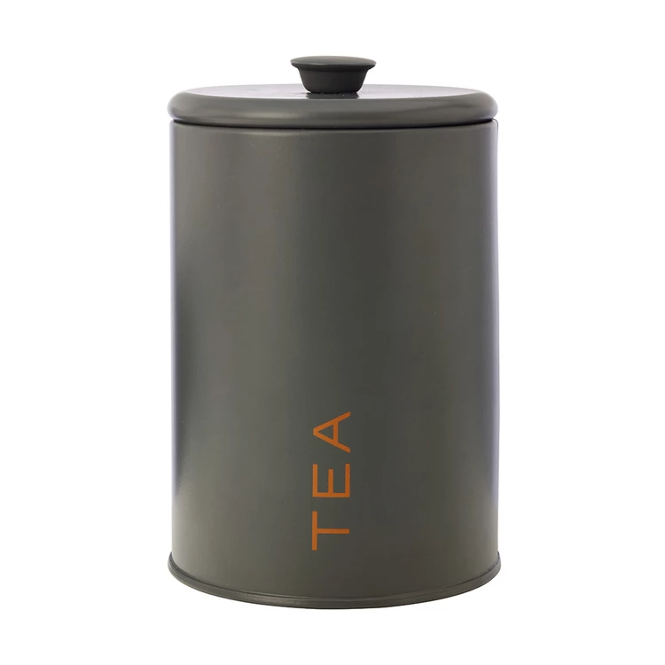 Casa Domani Cucina Tea Canister 1.2L / 11x15cm Charcoal 1 Casa Domani Cucina Tea Canister 1.2L / 11x15cm Charcoal