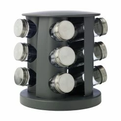 Casa Domani Cucina Spice Carousel 13Pc Charcoal