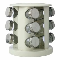 Casa Domani Cucina Spice Carousel 13Pc Cream