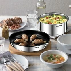 Tefal Ingenio Emotion 4 Piece Induction Stainless Steel Mixed Set