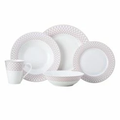 Maxwell & Williams Jewel Rim 20 Piece Dinner Set Ruby 6 Maxwell & Williams Jewel Rim 20 Piece Dinner Set Ruby -Kitchen & Dining Sales SP 627540 2