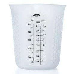 OXO Good Grips Squeeze And Pour Silicone Measuring Cup 2 Cup/500mL -Kitchen & Dining Sales SP 627696