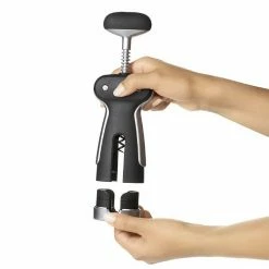 OXO Good Grips Steel Winged Corkscrew With Removable Foil Cutter 11 OXO Good Grips Steel Winged Corkscrew With Removable Foil Cutter -Kitchen & Dining Sales SP 627698 3