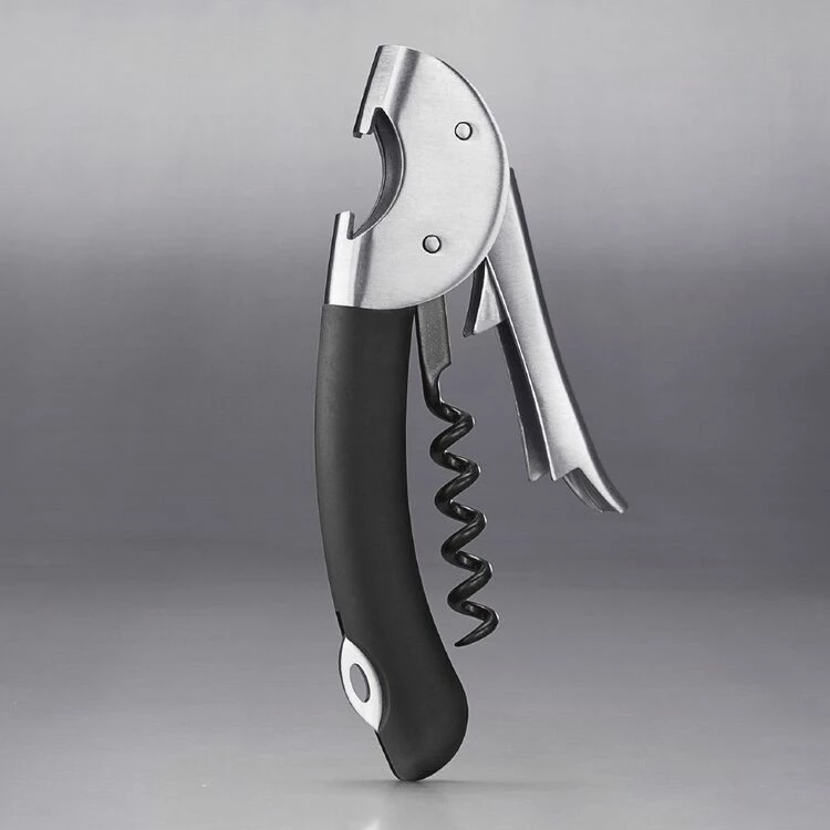 OXO Good Grips Steel Double Lever Waiter's Corkscrew 3 OXO Good Grips Steel Double Lever Waiter's Corkscrew - Image 3