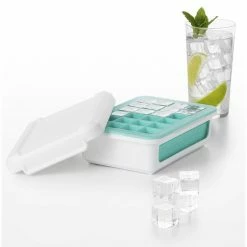 OXO Good Grips Covered Silicone Ice Cube Tray Small Cubes