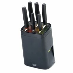 Joseph Joseph Lock Block 6 Piece Knife Block Set
