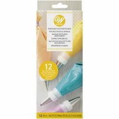 Wilton 16 Inch Disposable Piping Bags 12 Piece